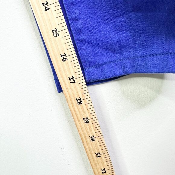 CHICO'S Jeans Women 12 Short Blue So Slimming Classic 5 Pocket Straight Ankle - Picture 7 of 10